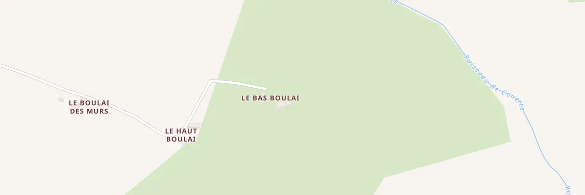 Plan du 162 Le Bas Boulai à Belforêt-en-Perche