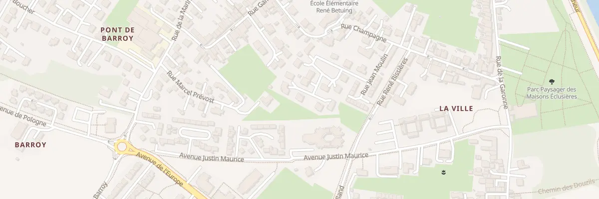 Plan du 22 Rue Marcel Pagnol au Passage