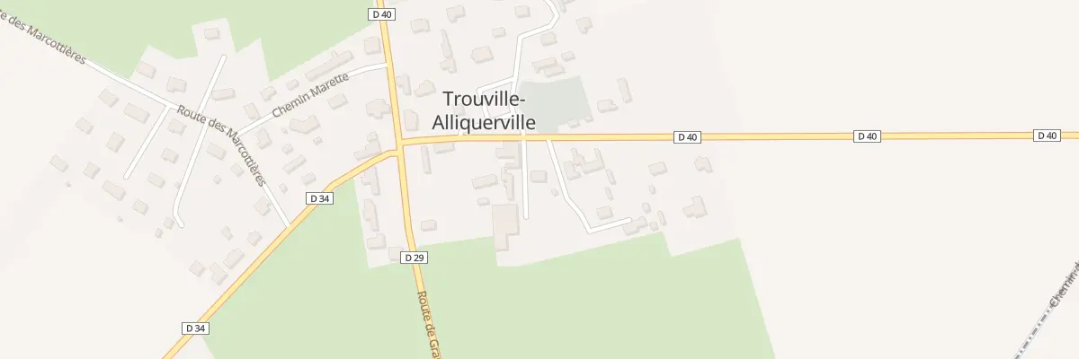 Plan du 5033 Trouville à Trouville-Alliquerville