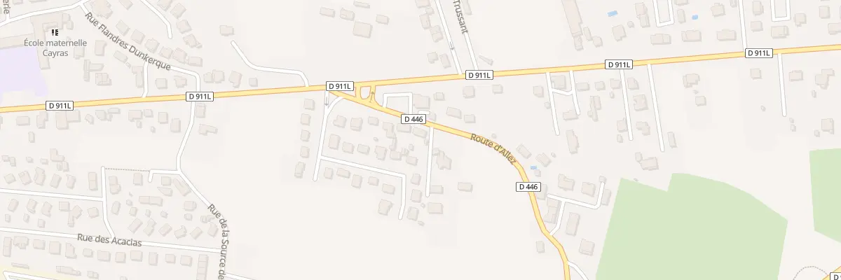 Plan du 116 Rte d’Allez à Sainte-Livrade-sur-Lot