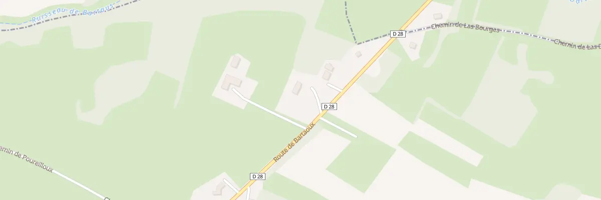 Plan du 5050 Bourtoulets à Lalanne