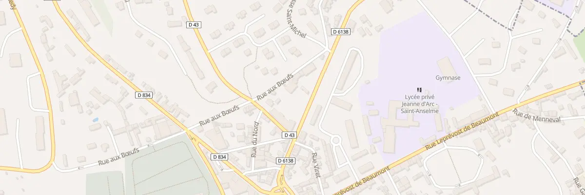 Plan du 39 Av Lottin de Laval à Bernay