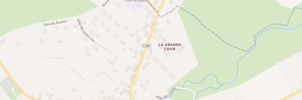 Plan du 16 Rue du Pays d’Ouche aux Aspres