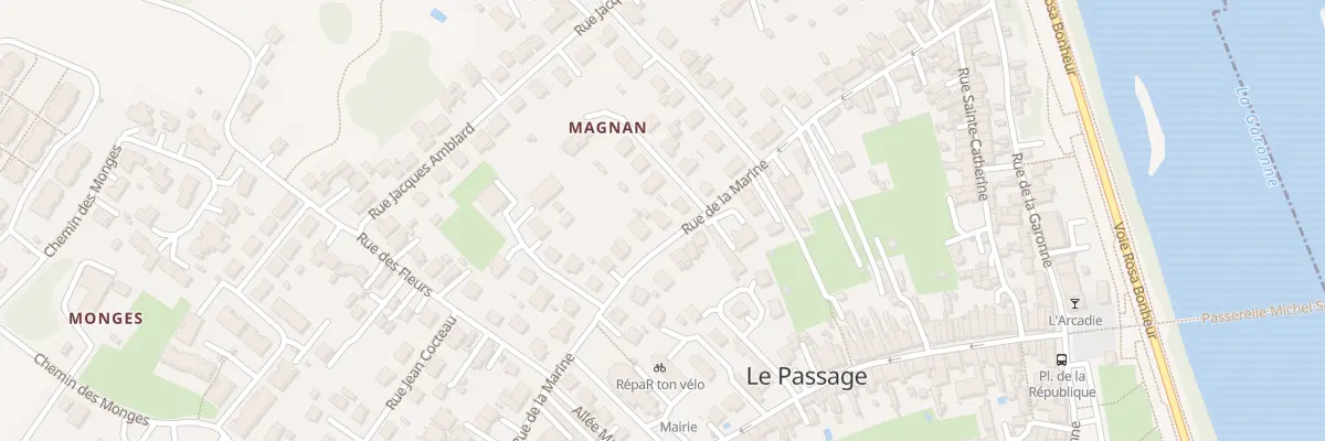 Plan du 30 Rue de la Marine au Passage