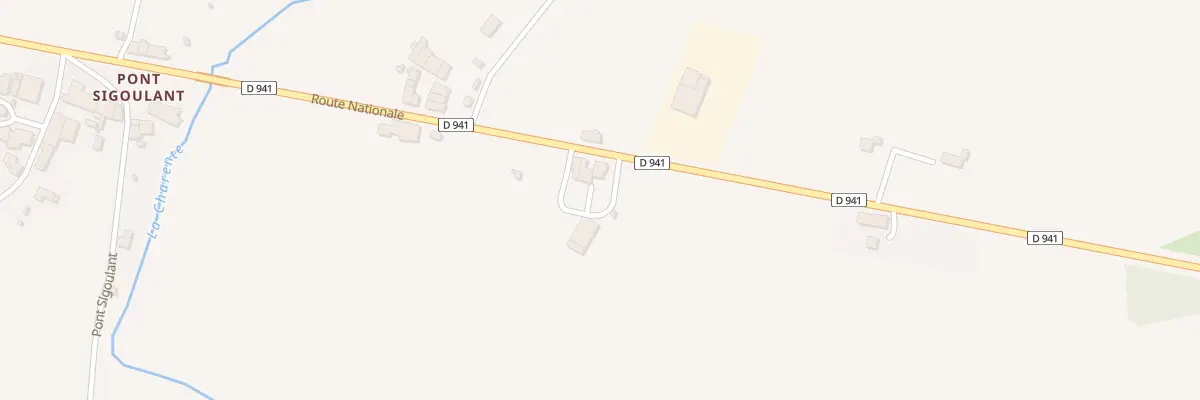 Plan du 37 Rte Nationale à Terres-de-Haute-Charente