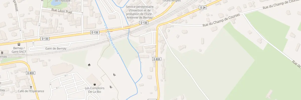 Plan du 4B Rue Jacques Daviel à Bernay