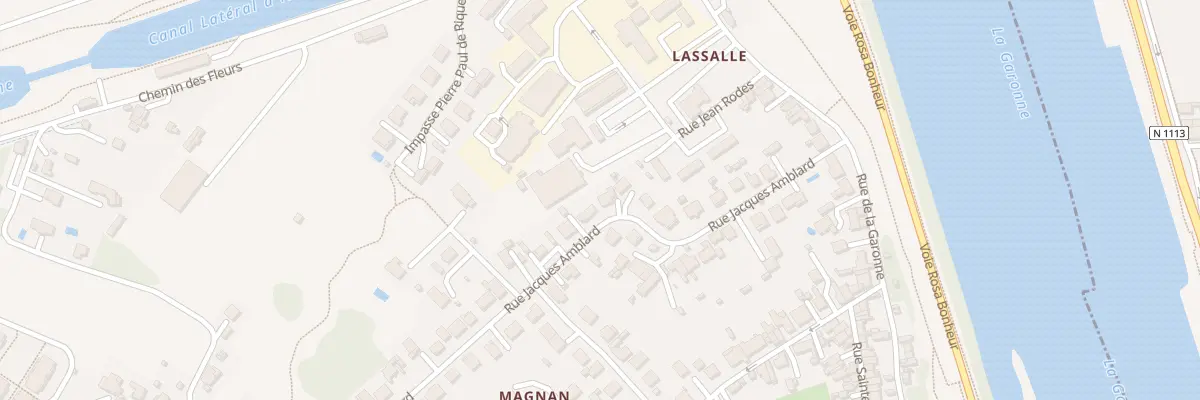 Plan du 16 Rue Jacques Amblard au Passage