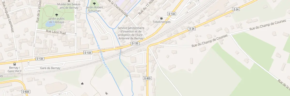 Plan du 2 Rue Jacques Daviel à Bernay