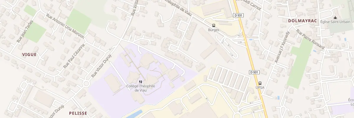 Plan du 33 Imp Théophile de Viau au Passage