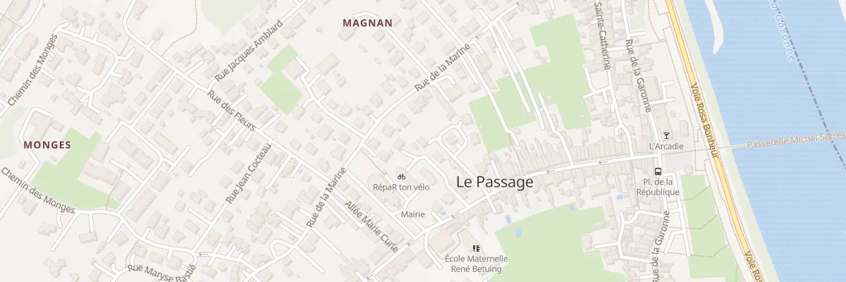 Plan du 3 Rue Paul Dangla au Passage