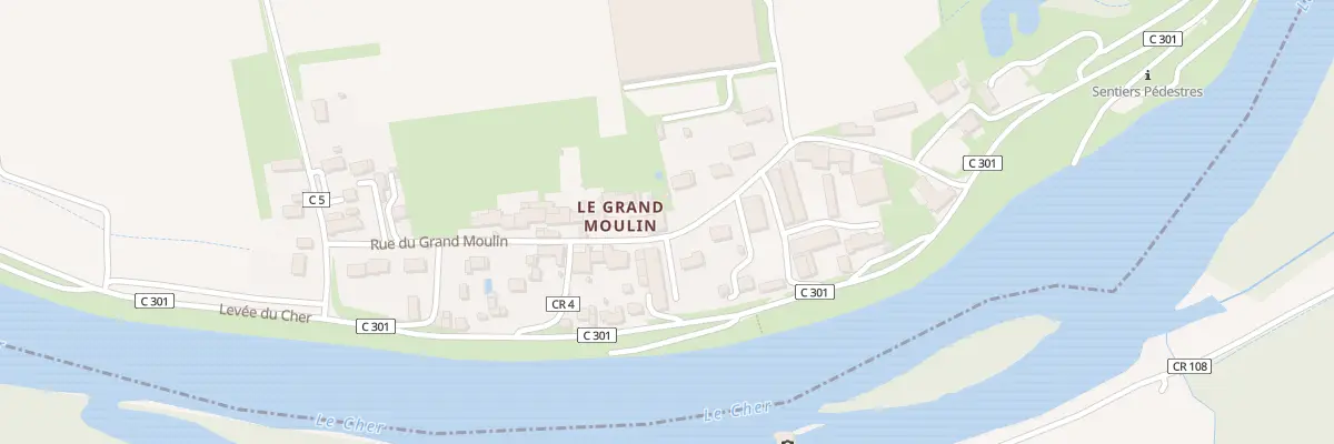 Plan du 26 Rue du Grand Moulin à Saint-Genouph
