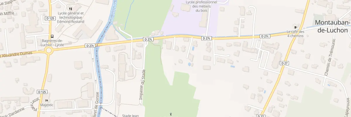 Plan du 5075F Av du Bois Chantant à Montauban-de-Luchon