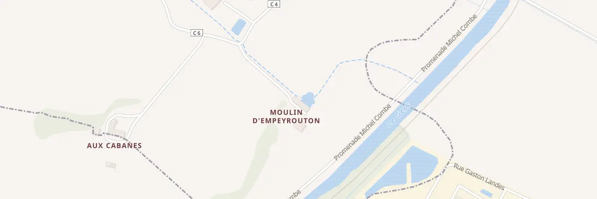 Plan du 5123 A Empeyrouton à Roquelaure