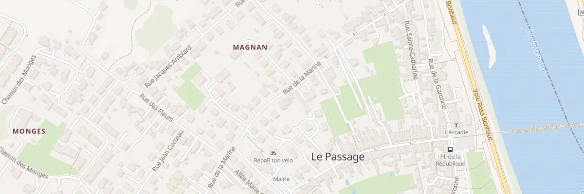 Plan du 33 Rue de la Marine au Passage
