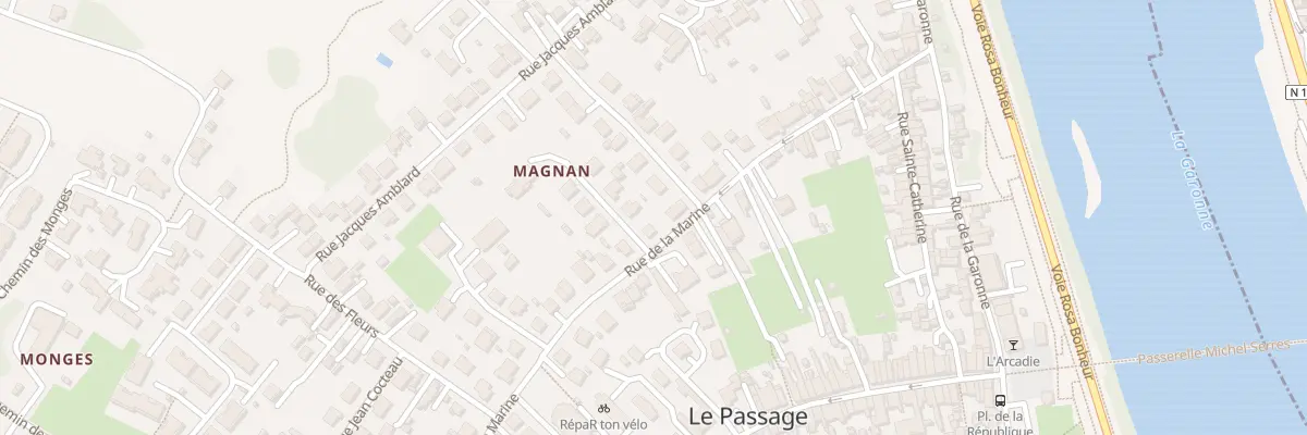 Plan du 28 Rue de la Marine au Passage
