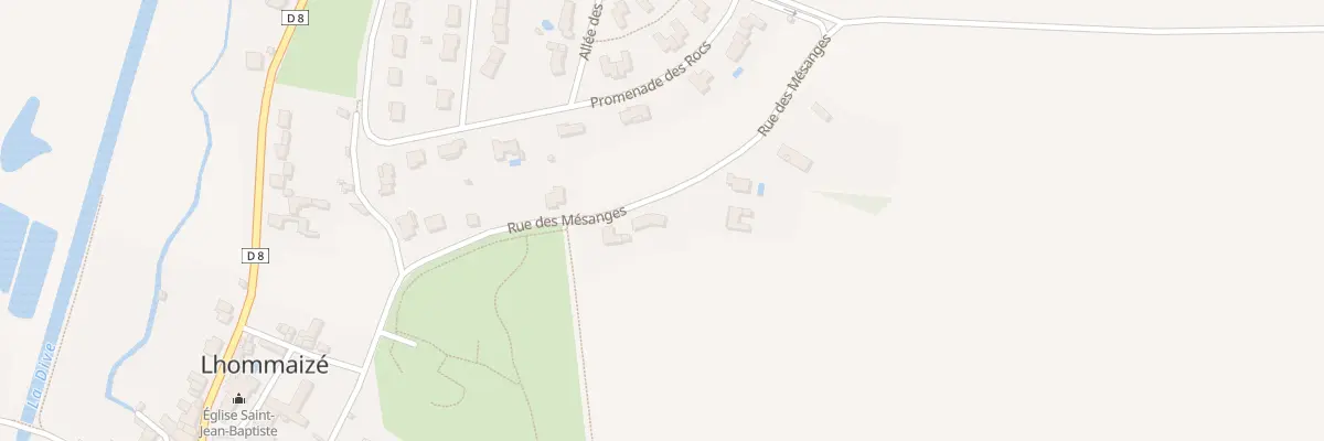 Plan du 4 Rue des Mésanges à Lhommaizé