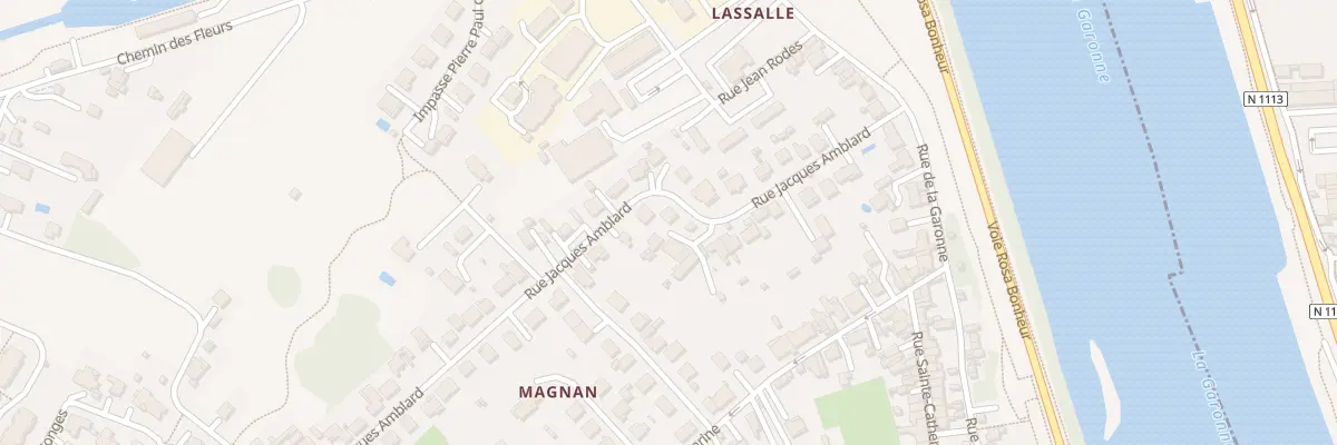 Plan du 31 Rue Jacques Amblard au Passage