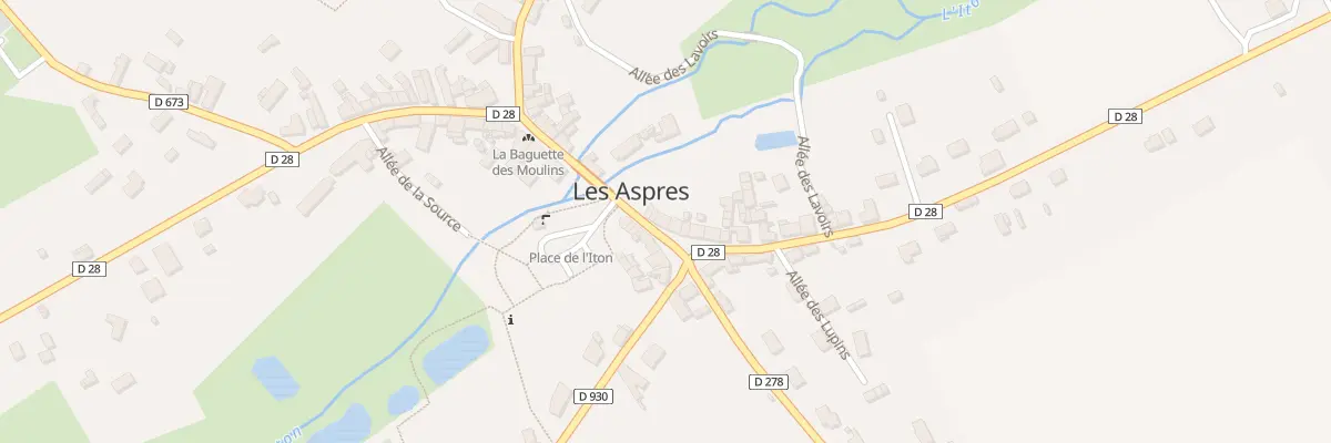 Plan du 1 Pl Notre Dame aux Aspres