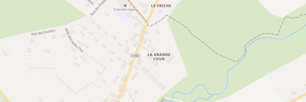 Plan du 36 Le Friche aux Aspres