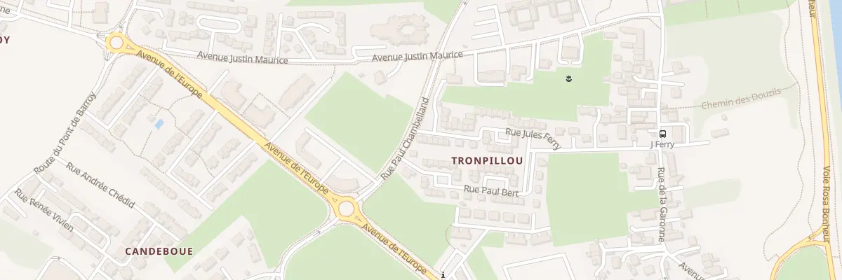 Plan du 31 Rue Jules Ferry au Passage