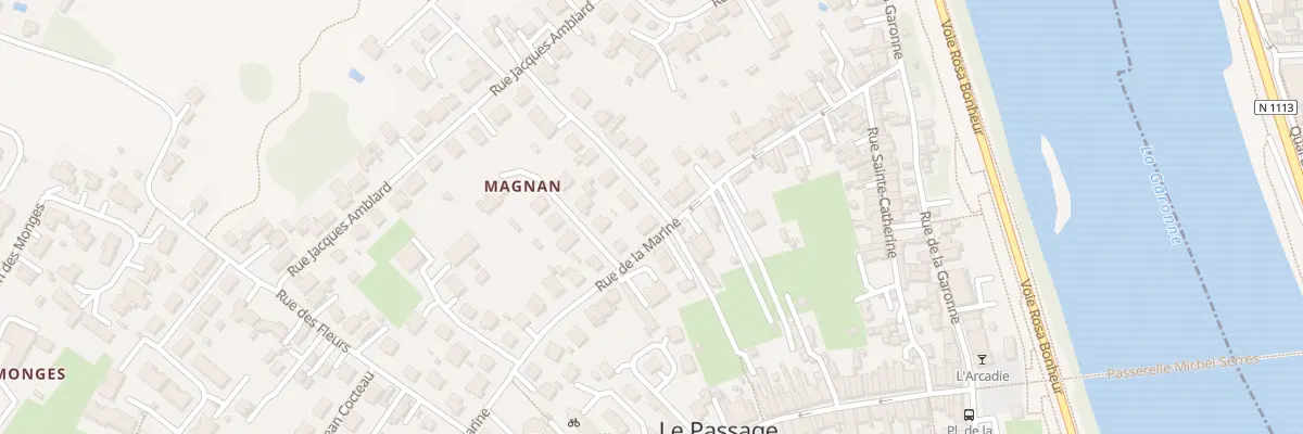 Plan du 26T Rue de la Marine au Passage