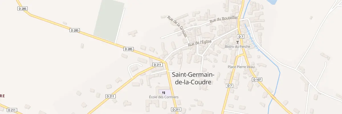Plan du 41 Rue de l’Eglise à Saint-Germain-de-la-Coudre