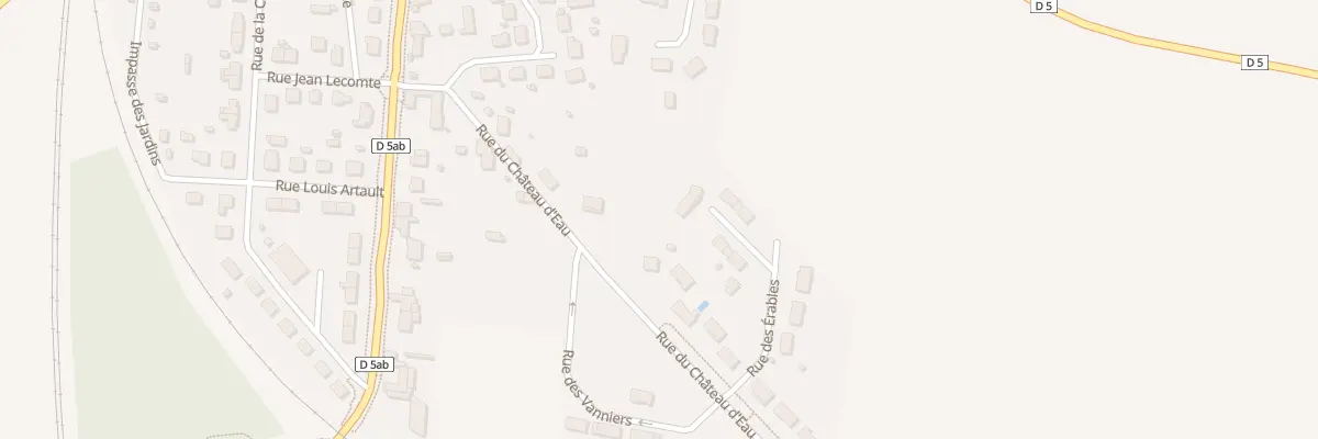 Plan du 9999 Rue du Château d’Eau à Port-de-Piles