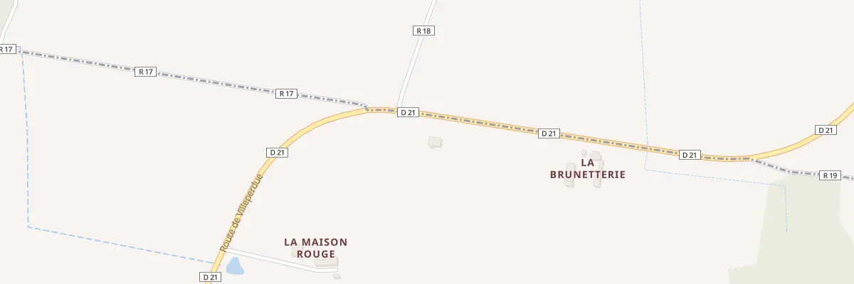 Plan du 702 La Maison Rouge à Saint-Épain