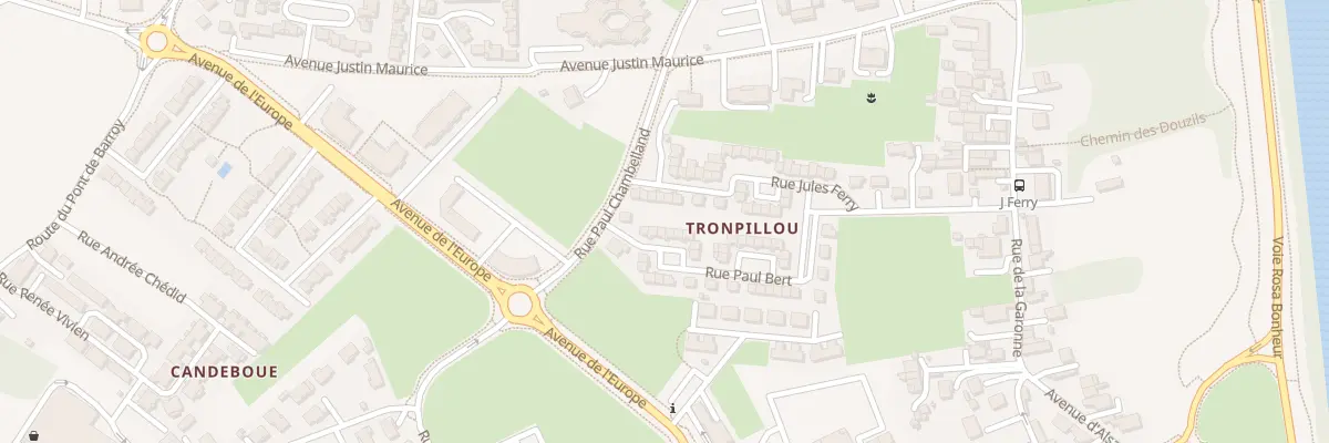 Plan du 32 Rue Paul Bert au Passage