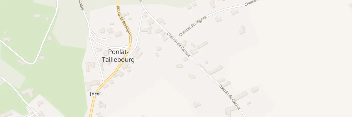 Plan du 17 Chem de Cazaux à Ponlat-Taillebourg