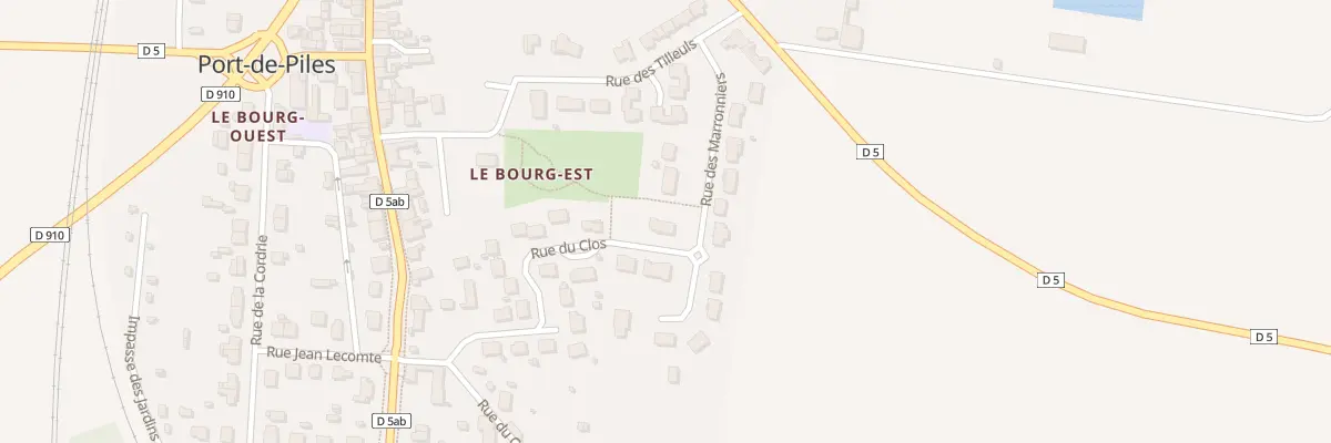 Plan du 23 Rue des Marronniers à Port-de-Piles