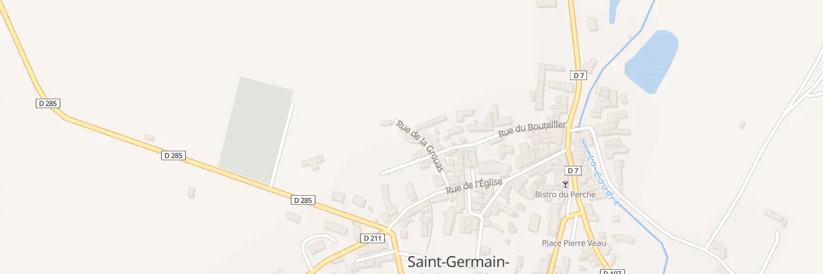 Plan du 5 Rue de la Grouas à Saint-Germain-de-la-Coudre