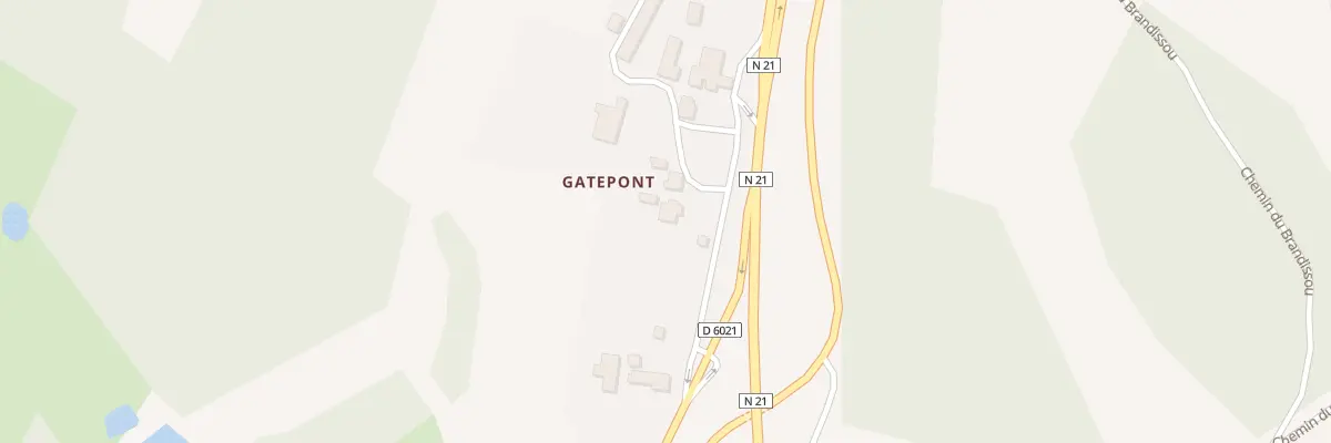 Plan du 64 Gatepont Ouest à Douville