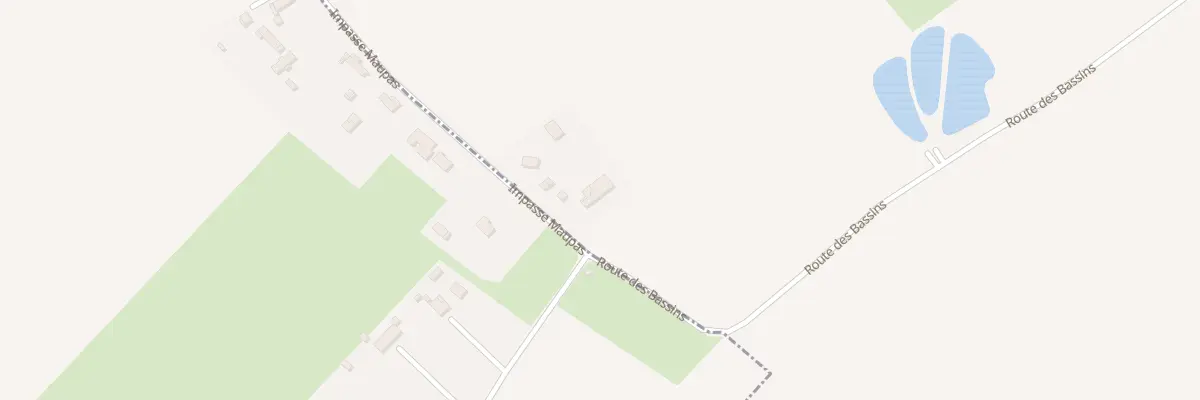Plan du 960 Rte des Bassins à Cléville