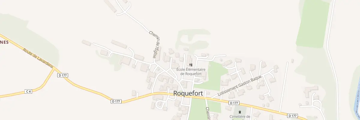 Plan du 5120 Au Village à Puységur