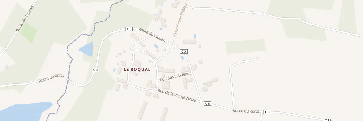 Plan du 91 Rte du Moulin à Monmadalès