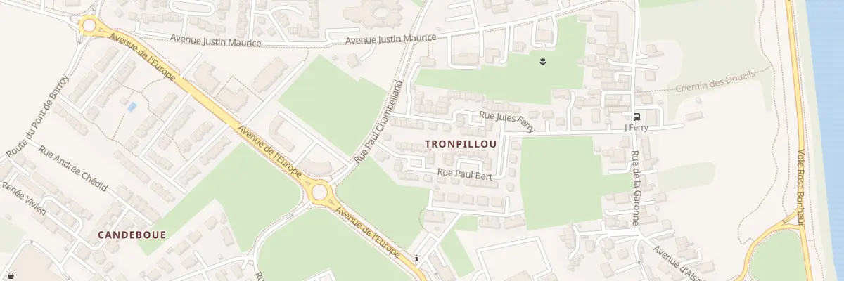 Plan du 28 Rue Paul Bert au Passage