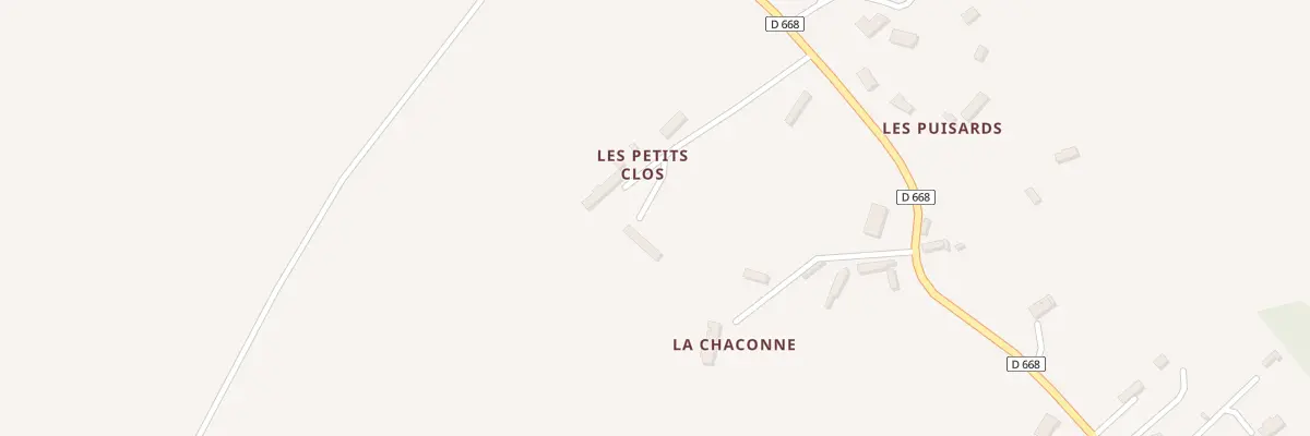 Plan du 5005 Che des Petits Clos à La Chapelle-Viel