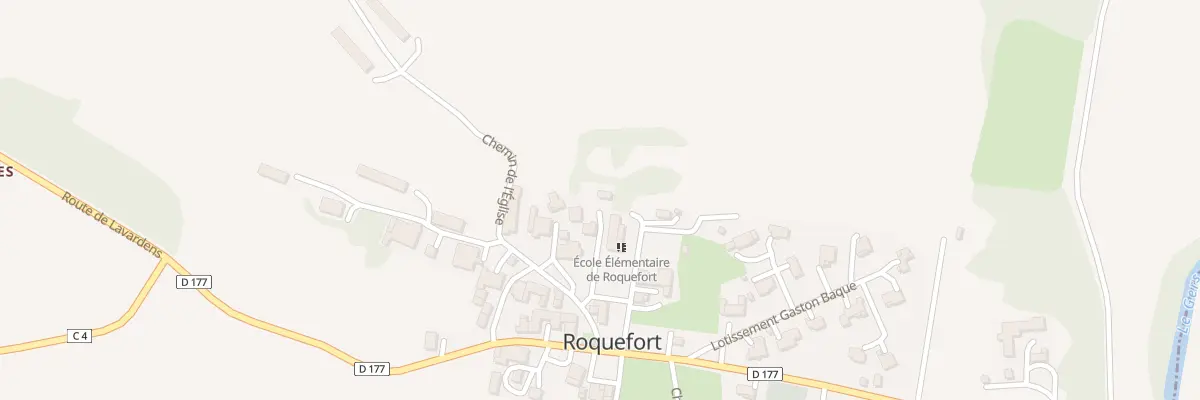 Plan du 8 Pl de la Mairie à Puységur