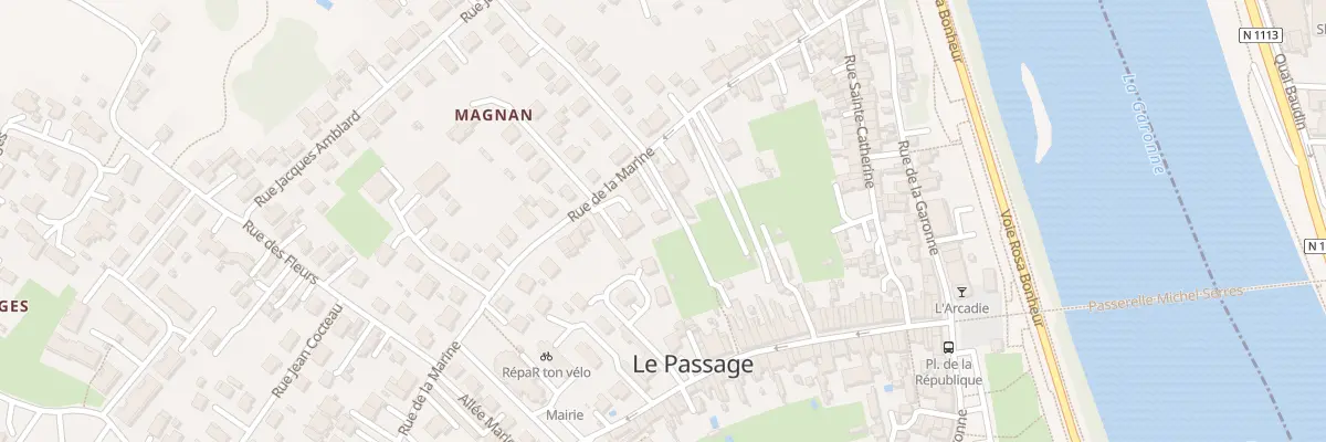 Plan du 25 Rue de la Marine au Passage