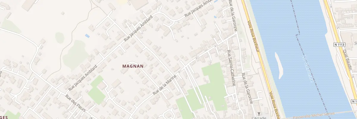 Plan du 24 Rue de la Marine au Passage