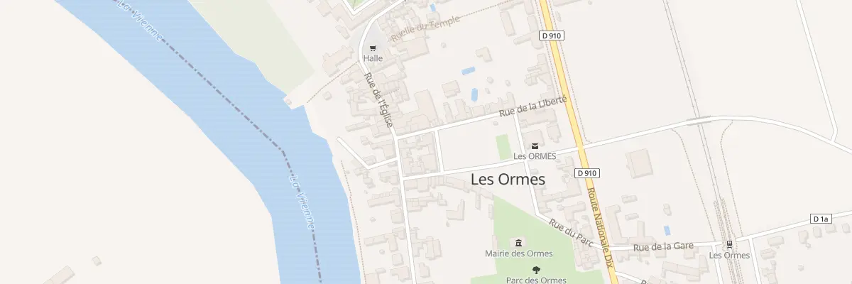 Plan du 5 Rue de la Liberté aux Ormes