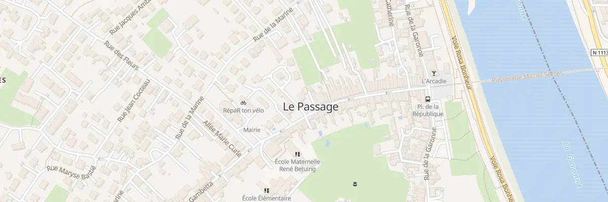 Plan du 58B Rue Gambetta au Passage