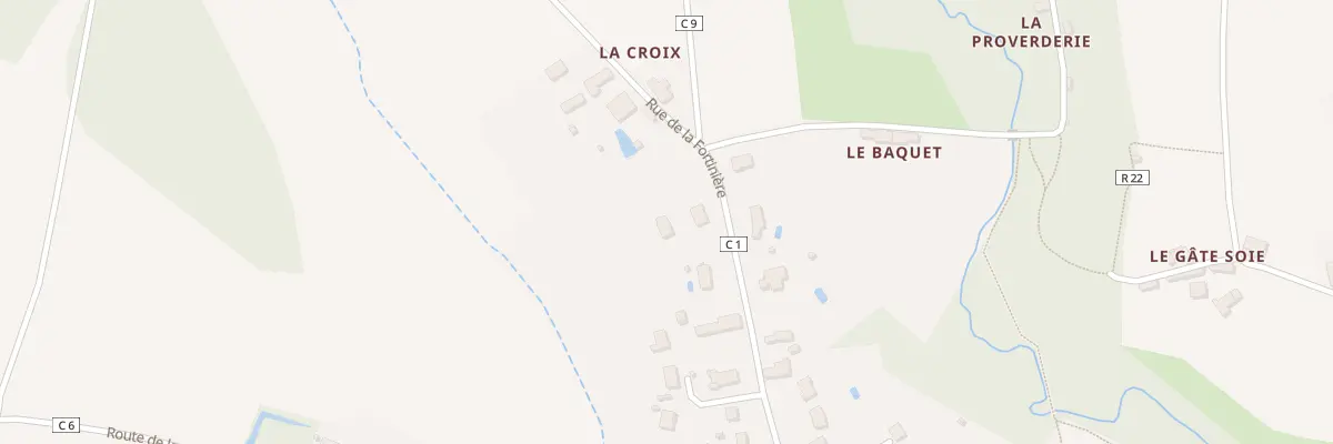 Plan du 54B Rue de la Fortinière à Charentilly