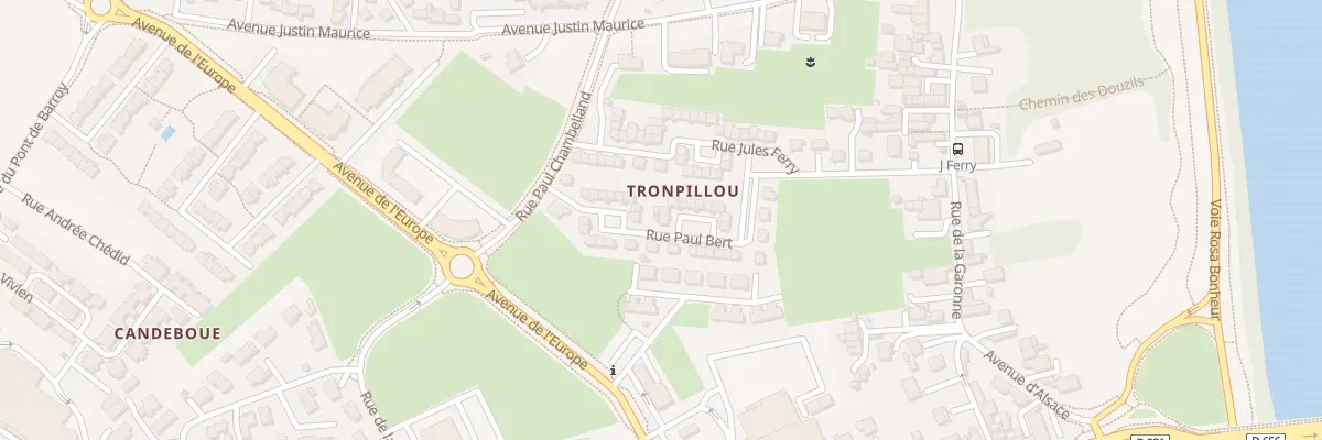Plan du 20 Rue Paul Bert au Passage