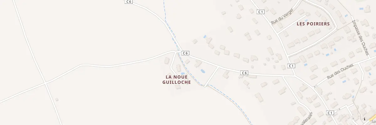 Plan du 271 Rte de la Hardillère à Charentilly