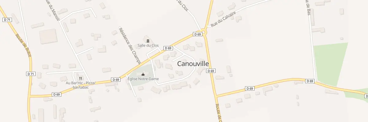 Plan du 9 Res Theatre Gallo Romain à Canouville