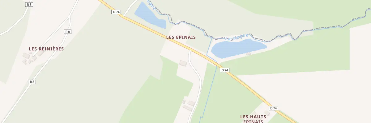Plan du 5237 Les Epinais à Saint-Michel-de-Chavaignes