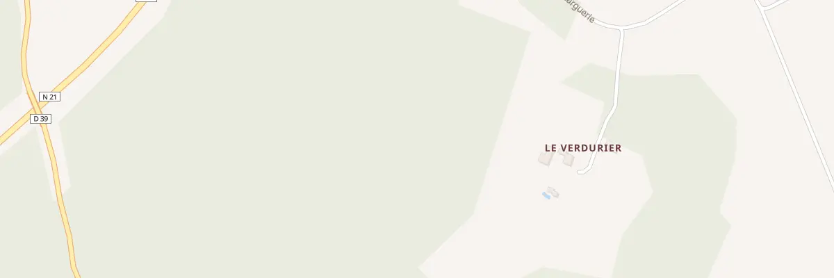 Plan du 1 La Font du Verdurier à Douville