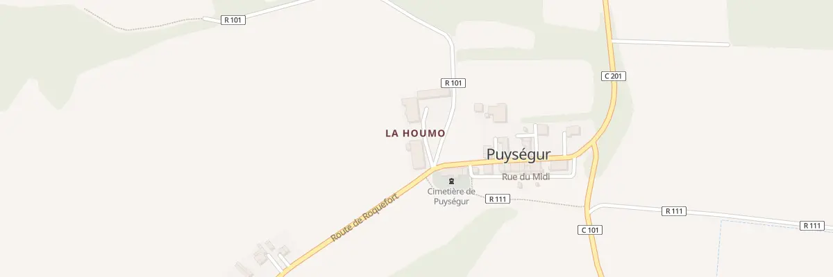 Plan du 5021 A la Houmo à Puységur